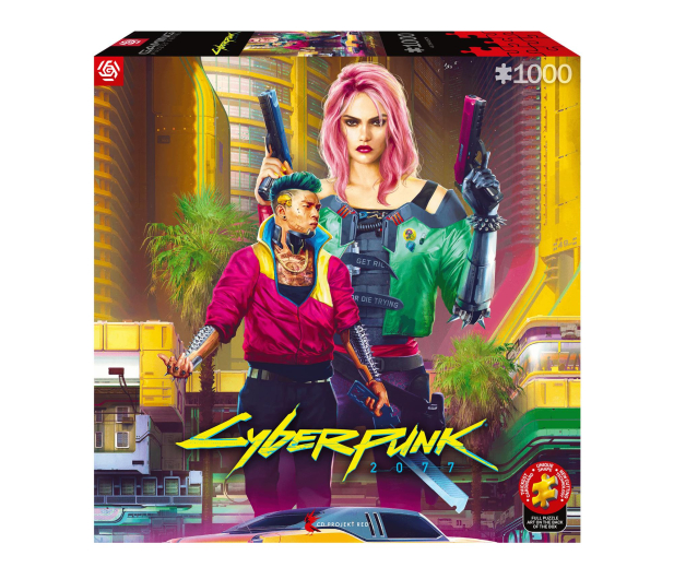 Good Loot Gaming Puzzle: Cyberpunk 2077 Kitsch Style 1000 elementów - 1331121 - zdjęcie 2